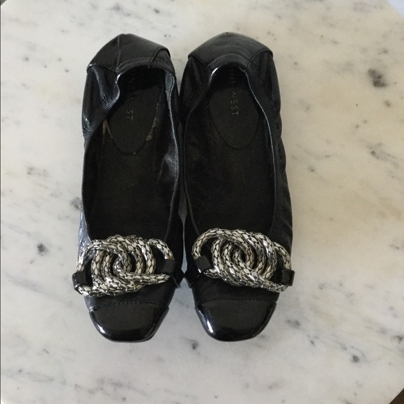 Nine West Shoes - Nine West Leather Ballet Flats
